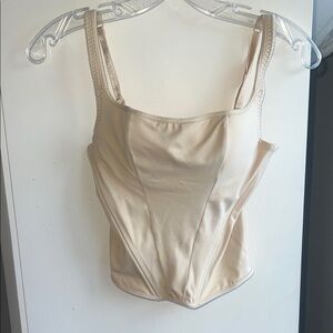 Victoria’s Secret Tan Corset/Bustier